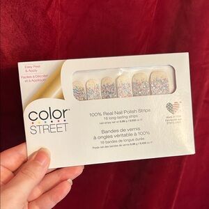 Color Street Nail Strips in “Less Bitter, More Glitter”